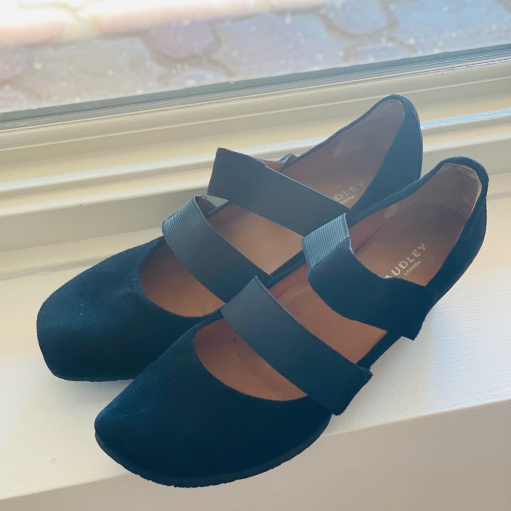 Black Strap Heels